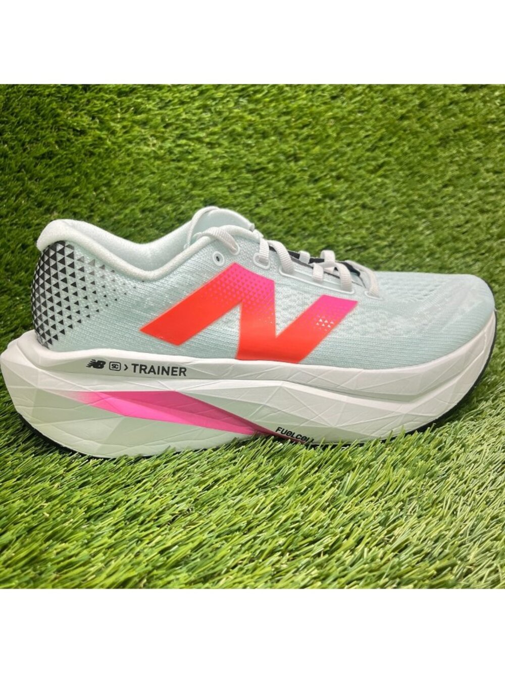 New Balance Fuelcell SuperComp Trainer V3 Men Size 9 Blue Running Shoes Sneakers